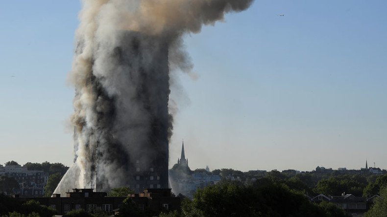 West London Grenfell Tower fire