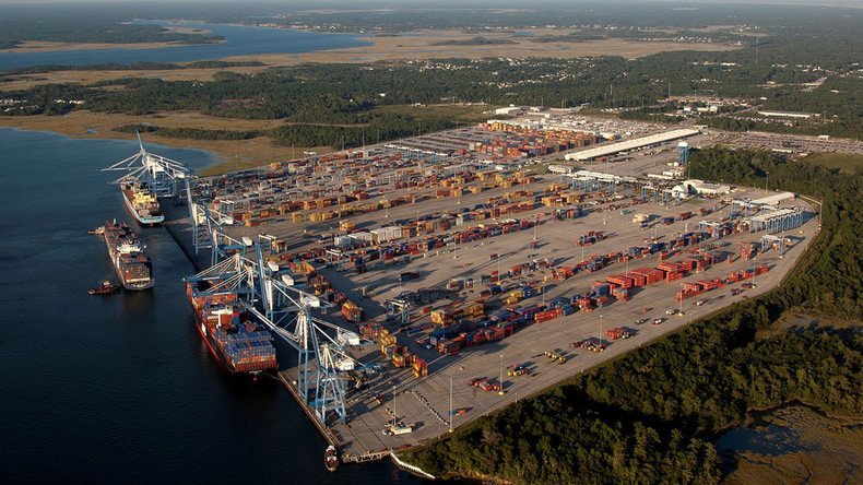 S. Carolina port terminal evacuated over 'dirty bomb' fears
