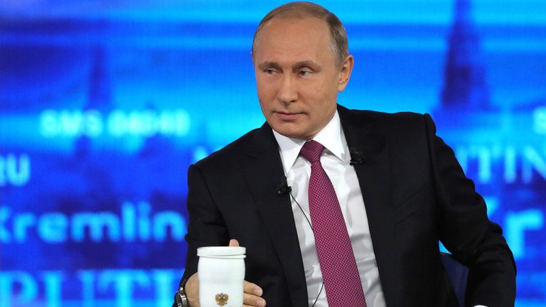 Putin talking: Russian president holds annual Q&A