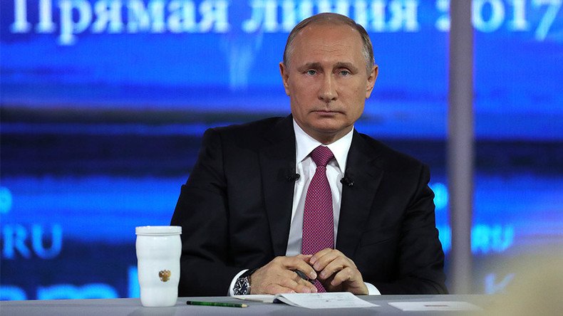 Putin at Direct Line Q&A: America is not Russia’s enemy