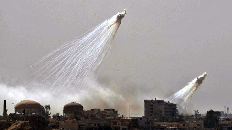 US-led coalition’s white phosphorus use in Mosul ‘not within int’l legal framework’ – rights groups