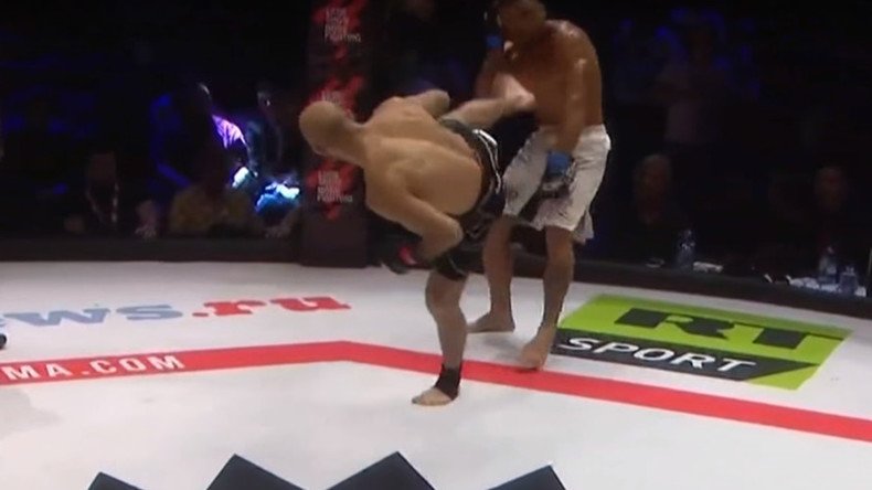Russian MMA veteran lands amazing spinning wheel kick KO as ACB delivers night of finishes (VIDEO)