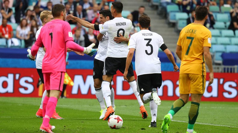 Australia 2-3 Germany: World champs claim entertaining Confed Cup win over Socceroos