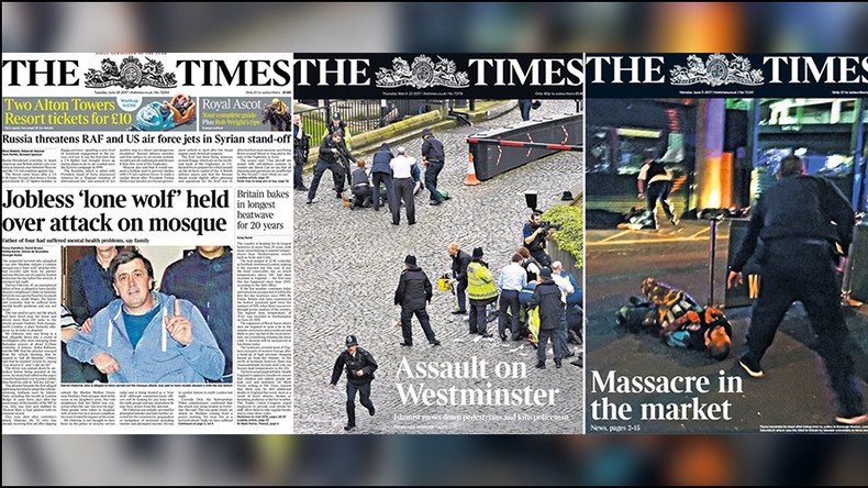 Times accused of ‘playing down white extremism’ in Finsbury attack coverage