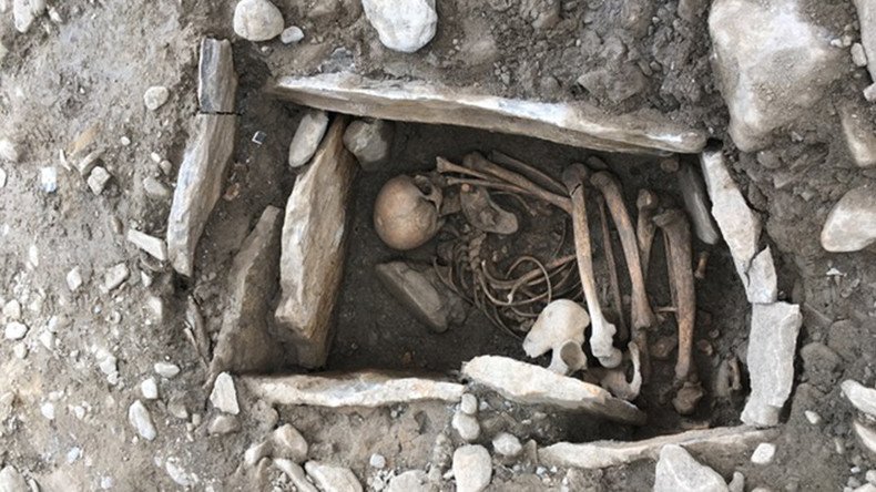 Ancient human remains discovered at site of 7,000yo village (PHOTO)