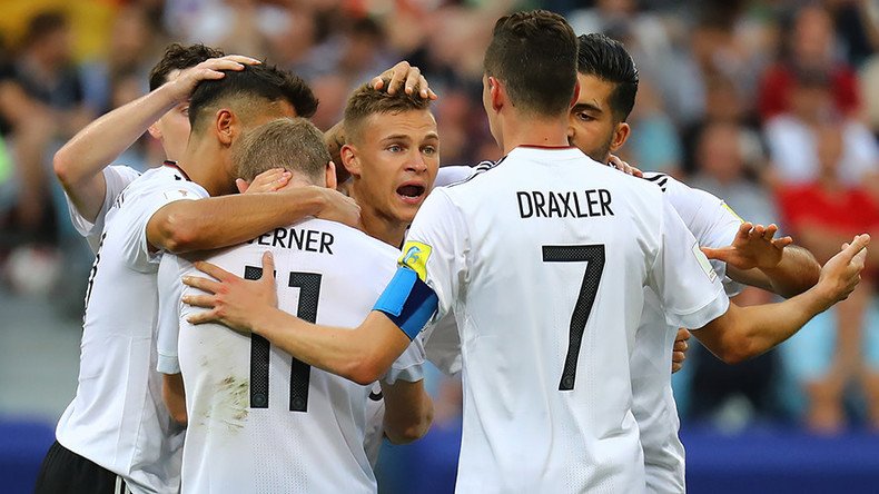 Germany 3-1 Cameroon: World champions ease into Confed Cup semifinals as Group B winners