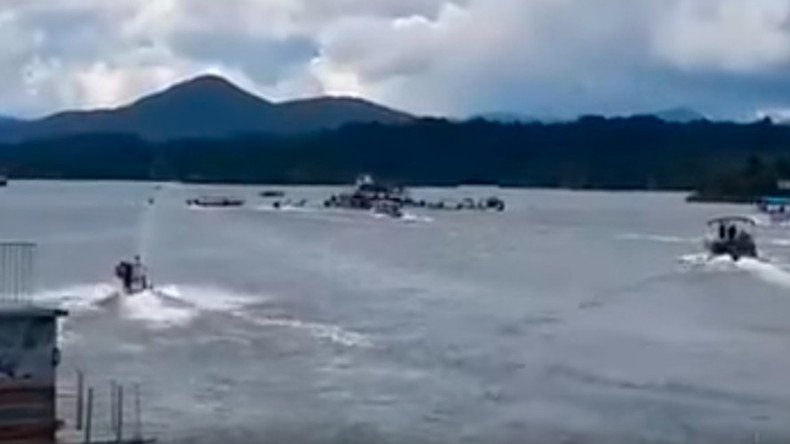 At least 6 dead, 31 missing after crowded tourist boat sinks in Colombian reservoir