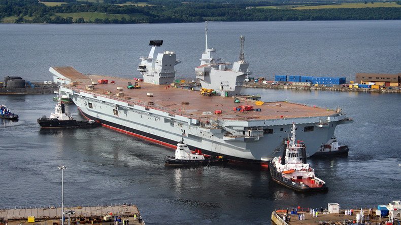 Controversial £3bn aircraft carrier HMS Queen Elizabeth finally set for sea trials 