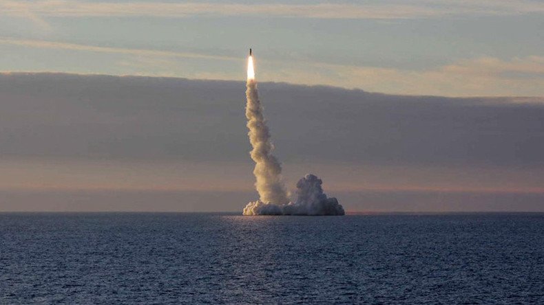 Russian sub test-fires ICBM across Eurasia 