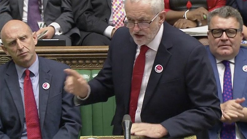 Furious Corbyn blames ‘disastrous effect of austerity’ for fire safety failures (VIDEO)