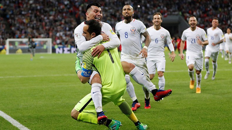 Bravo, Bravo! – Chile beats Portugal 3-0 on penalties to proceed to Confed Cup final