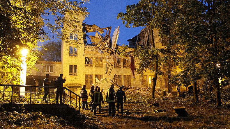 Donetsk university partially destroyed in likely explosive device blast - authorities