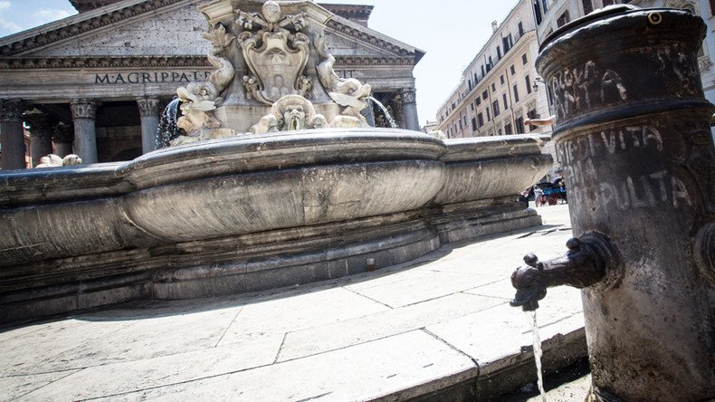 Rome fountains run dry as heat wave sparks ‘exceptional’ drought across Italy