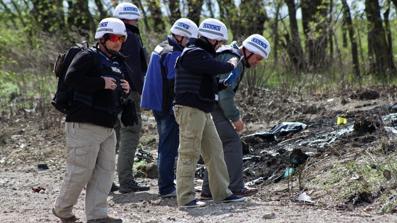 OSCE denies Ukrainian claims monitoring mission was shelled by rebels