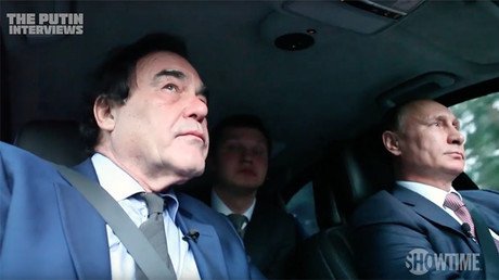 Putin gives Oliver Stone a lift, says Snowden not a traitor, but ‘what he did was wrong’