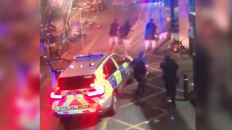 Moment London attackers neutralized by police caught on CCTV (GRAPHIC)