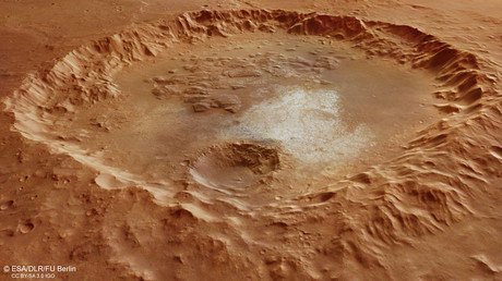 Massive Martian crater ‘proof of Red Planet’s watery past’ – ESA (PHOTO)