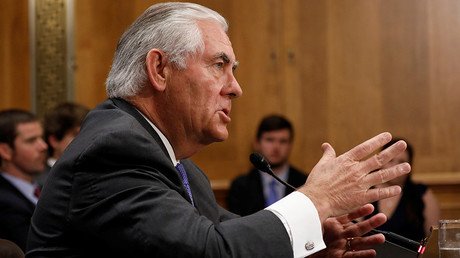 Tillerson takes heat from both sides at State Dept budget hearing in Senate
