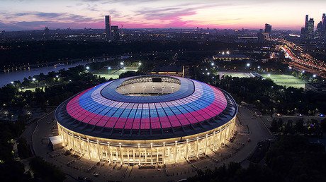 RT ‘takes part in history’ as iconic Moscow stadium shapes up for 2018 football World Cup (PHOTOS)