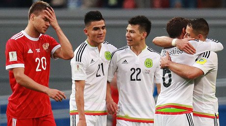 Mexico 2-1 Russia: Hosts crash out of Confed Cup in Kazan