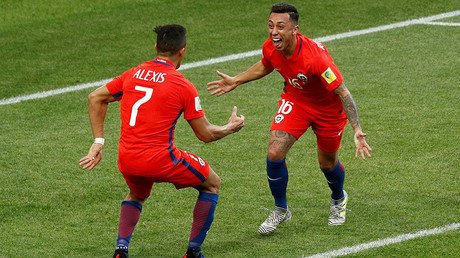 Chile 1-1 Australia: South American champs come through battle to reach Confed Cup semifinals