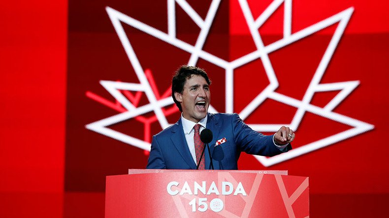 Justin Trudeau under fire for forgetting province during Canada Day speech 