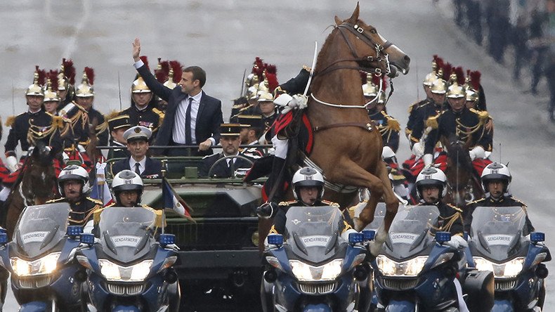 Nationalist charged for plotting to attack Macron on Bastille Day