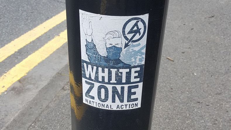 ‘White zone’ far-right terrorist group poster spotted in west London