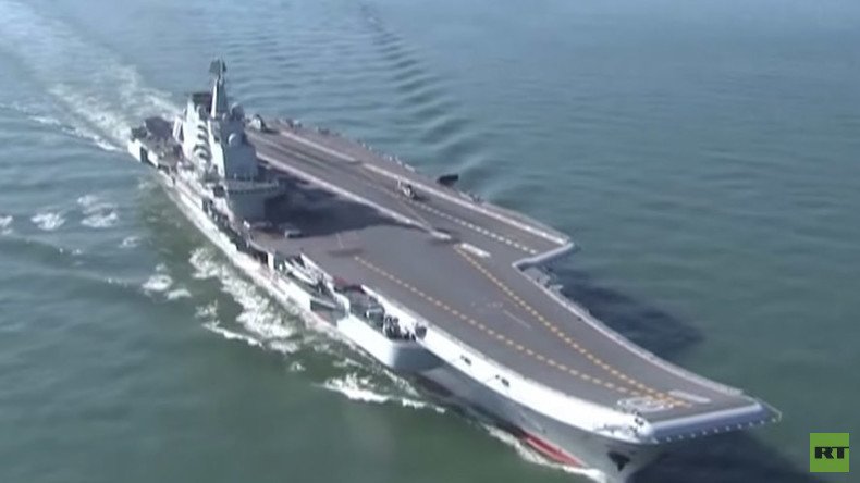 Chinese aircraft carrier conducts naval drills amid regional tensions (VIDEOS) 
