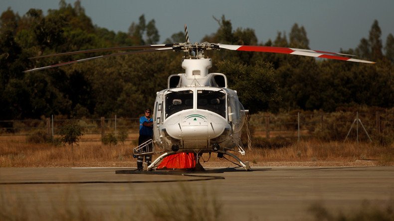 Masked gunman shot dead after failed helicopter heist in Oregon