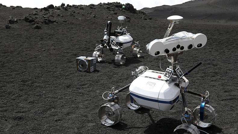 Lunar robots deployed to Mount Etna to prepare for future landings on Mars, moon