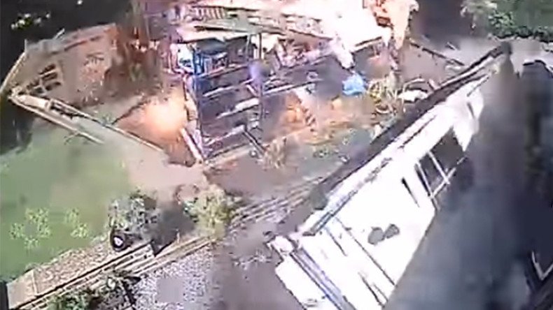 Pyrotechnic PSA: Fire & Rescue services share dramatic shed explosion footage (VIDEO)