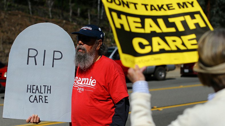 'Tens of thousands of Americans die each year because they have no access to healthcare'