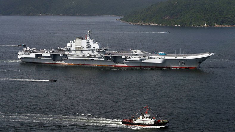 China’s naval battle group visits Hong Kong led by aircraft carrier Liaoning 