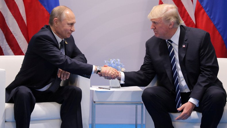 ‘Phone talks obviously not enough’: Putin & Trump meet on sidelines of G20 summit (VIDEO)