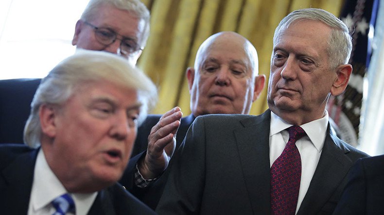 While Trump talks, the Pentagon balks
