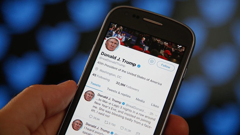 Presidential wall: Trump sued for blocking people from his Twitter account