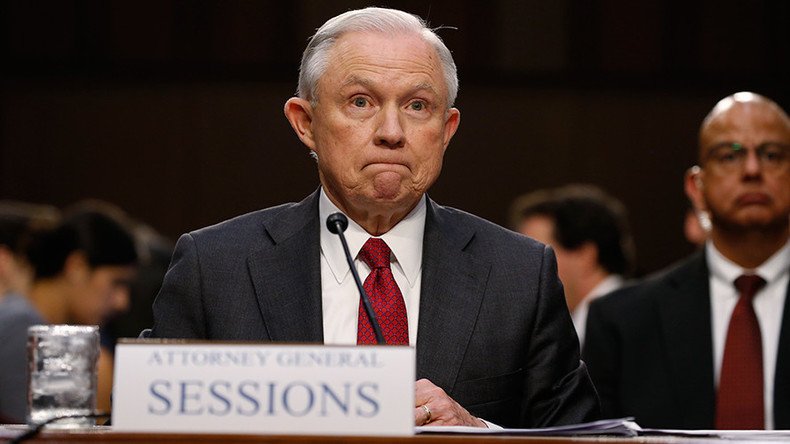 Justice Dept releases Sessions' ‘blank’ security clearance form