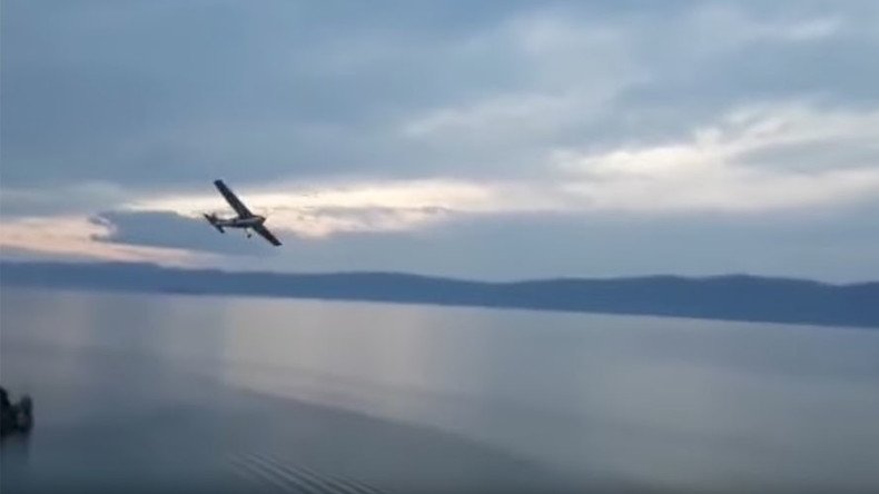 ‘F**k me, it’s gone down!’ Passenger plane plunges into Russia’s Lake Baikal (VIDEO)