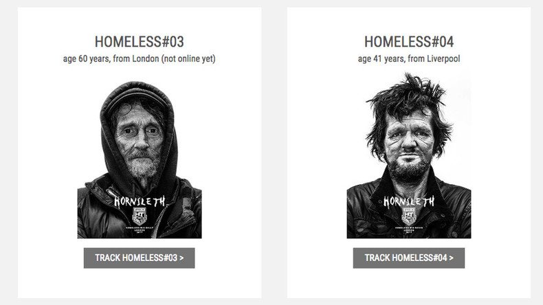Charity or abuse? Artist tags London homeless, puts them ‘on sale’  