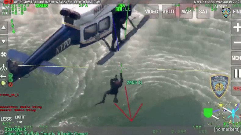 Special ops helicopter rescue of WWE co-owner captured on camera (VIDEO)