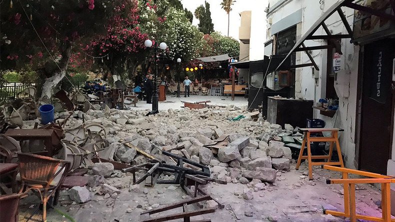 ‘I’m scared & shocked’: Eyewitness of Aegean earthquake reveals dramatic aftermath (PHOTOS, VIDEOS)