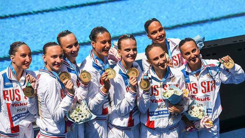 Russia’s synchronized swimmers continue dominance with latest gold at World Championships