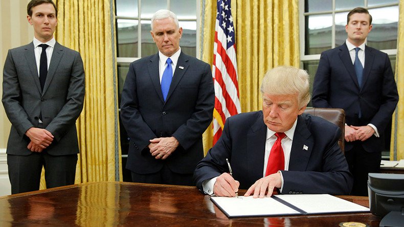 ACLU lawsuit seeks draft of Trump religious ‘license to discriminate’ guidelines