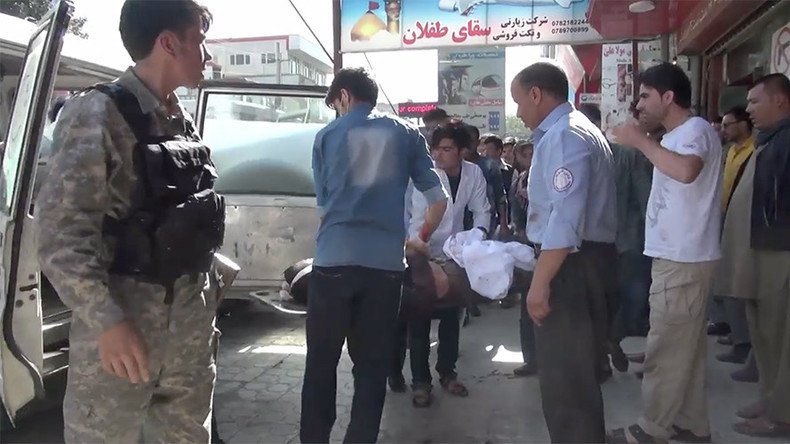 Dozens dead and injured after massive blast rocks Kabul (VIDEO, PHOTOS)