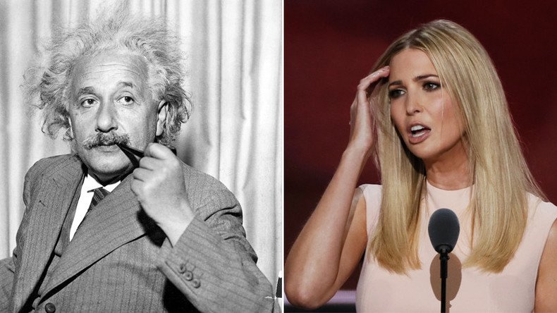 Alternative facts: Ivanka Trump called out by Einstein estate for misquote