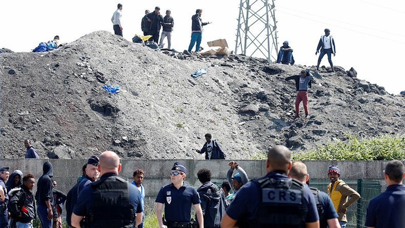 Calais migrants 'hijack truck after attacking British driver with brick'