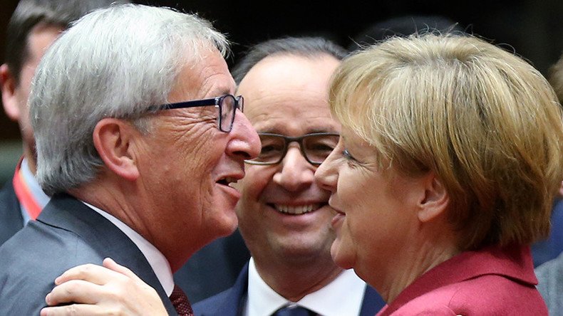 Merkel or my wife? Juncker’s mix-up gets laughs at EC press conference (VIDEO)