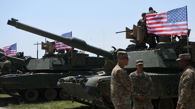 US tanks head for Tbilisi as NATO flexes muscles in joint drills with Georgia