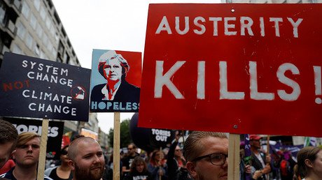 #ToriesOut: 1,000s join anti-government rally in London (VIDEOS)